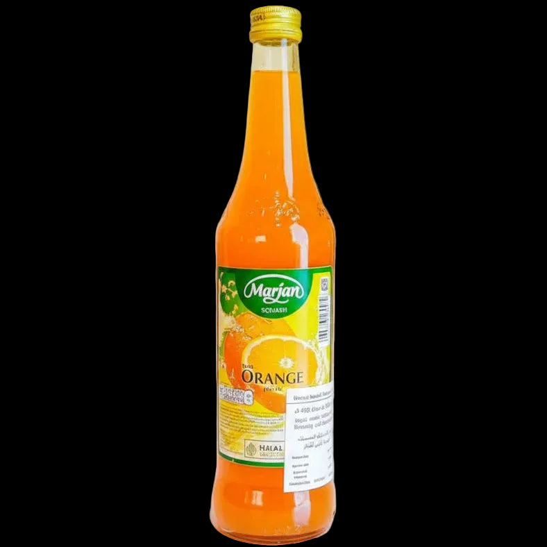 Marjan Squash Orange 450 ml. مشروب مرجان المركز بنكهة البرتقال 450 مل