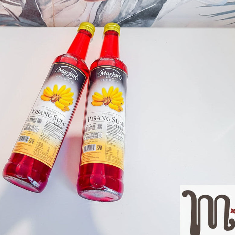 Marjan Sirup Pisang Susu 460ml. مرجان شراب حليب بالموز 460 مل