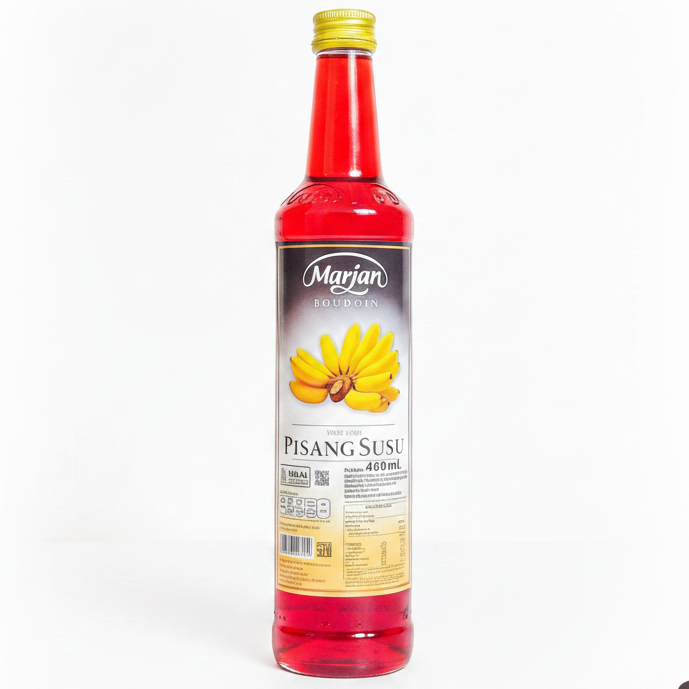 Marjan Sirup Pisang Susu 460ml. مرجان شراب حليب بالموز 460 مل