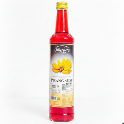 Marjan Sirup Pisang Susu 460ml. مرجان شراب حليب بالموز 460 مل
