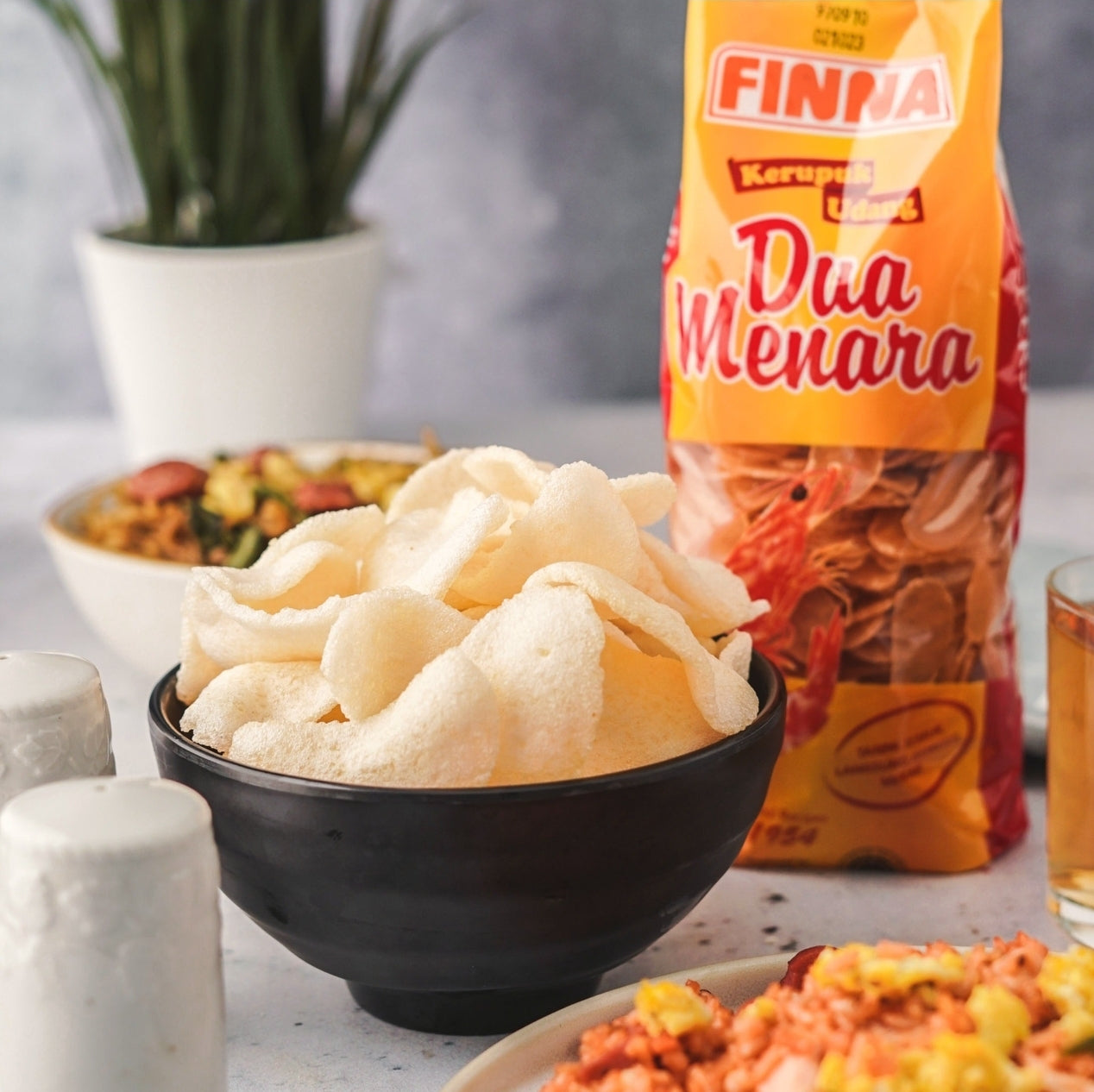 Finna Kerupuk Udang Dua Menara 380gr