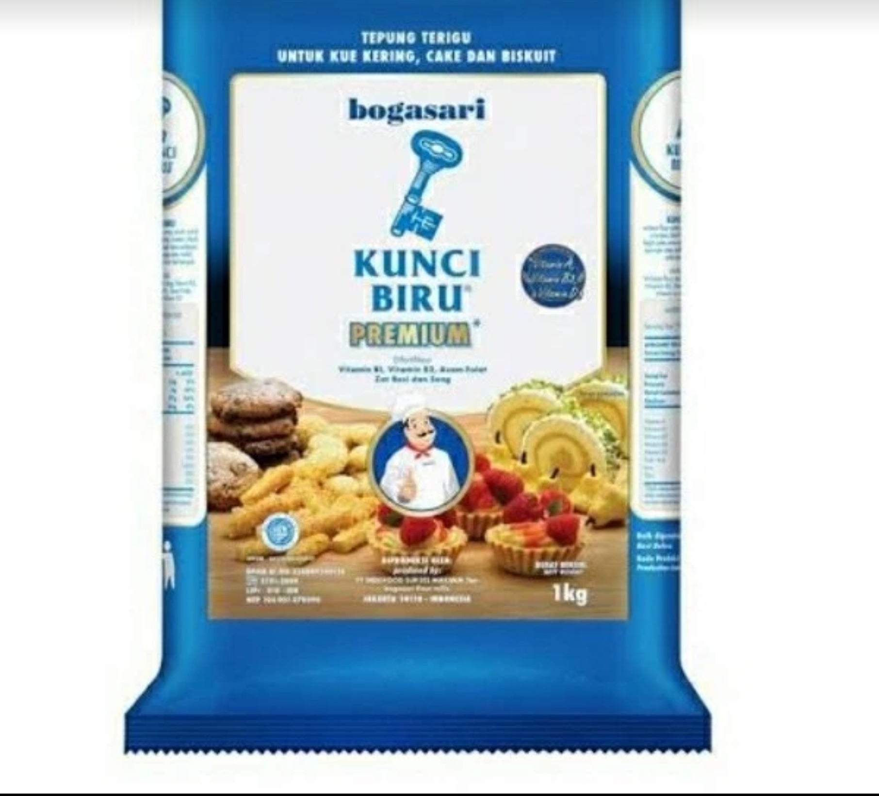 Bogasari Tepung Terigu Kunci 1kg