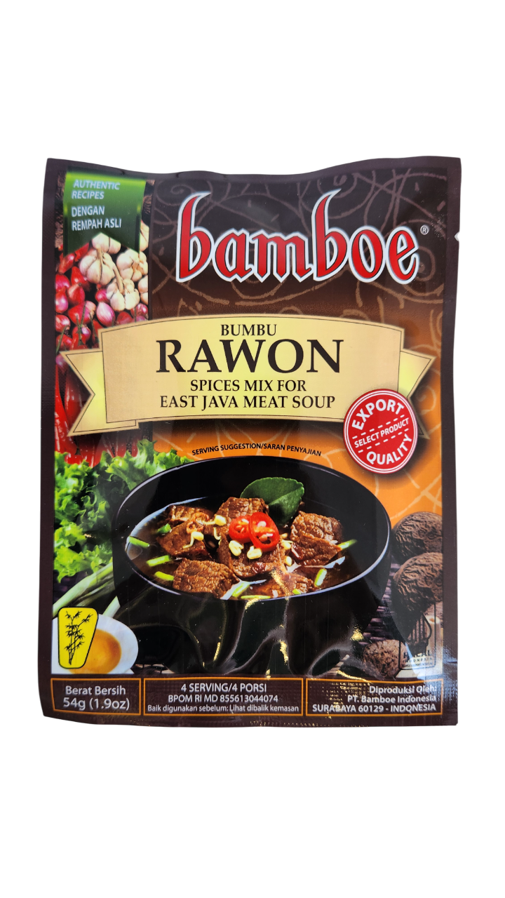 Bamboe Bumbu Rawon 54g.    توابل بامبو راوون 54 غرام