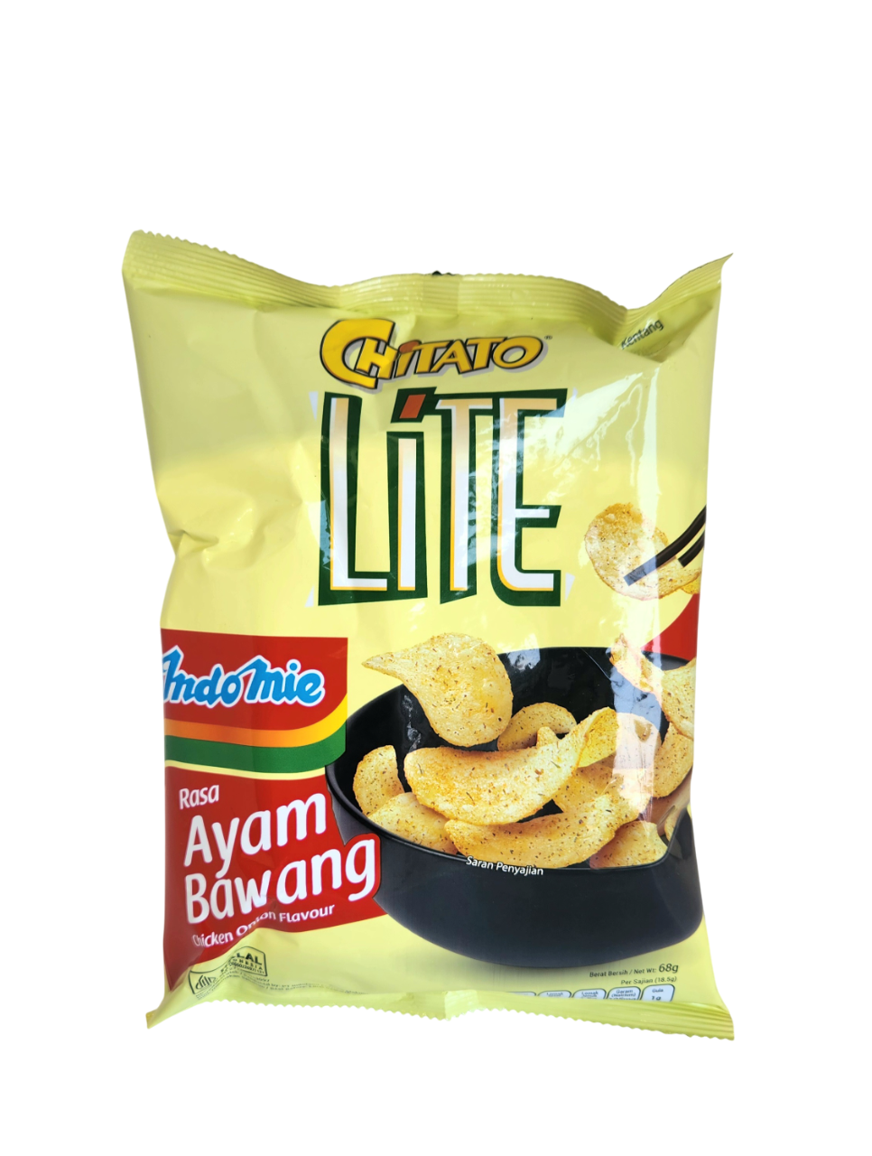 Chitato Lite Indomie Ayam Bawang 68g. تشيتاتو لايت إندومي بالدجاج والبصل 68 جرام
