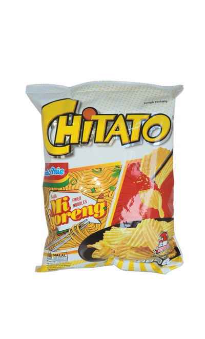 Chitato Indomie Mi Goreng Chips 68g. رقائق بطاطس بنكهة إندومي مي جورينج من شيتاتو 68 غرام
