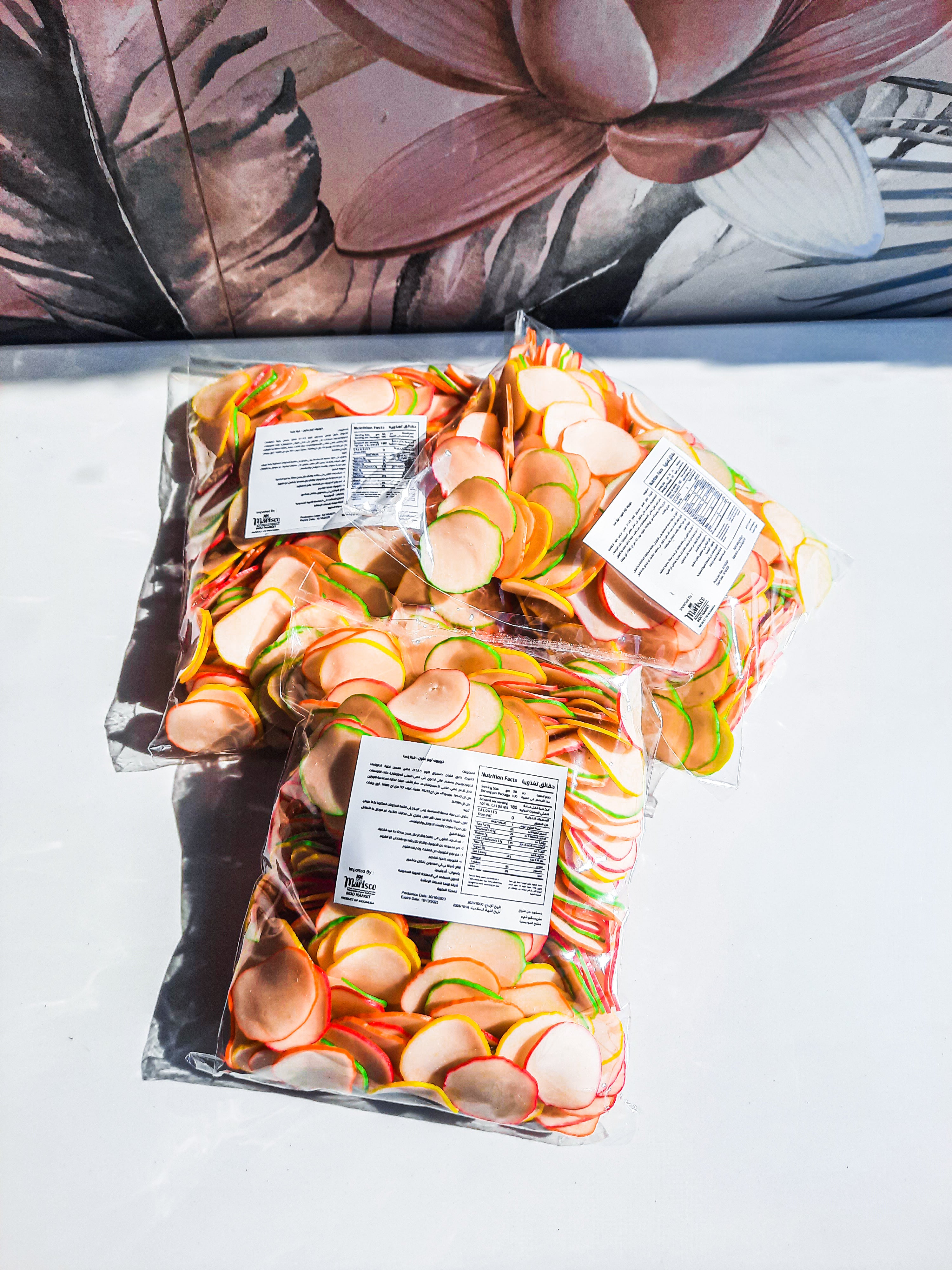 Kerupuk Bawang Warna CSVAA 500gr