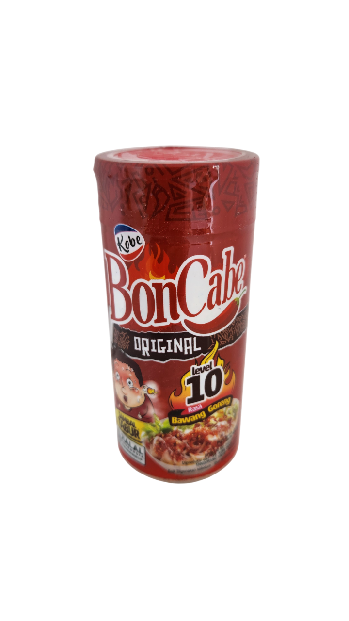 Kobe Bon Chilli Level 10 Rasa Bawang Goreng 50 gr. كوبي بون تشيلي بنكهة البصل المقلي، المستوى 10، 50 غرام