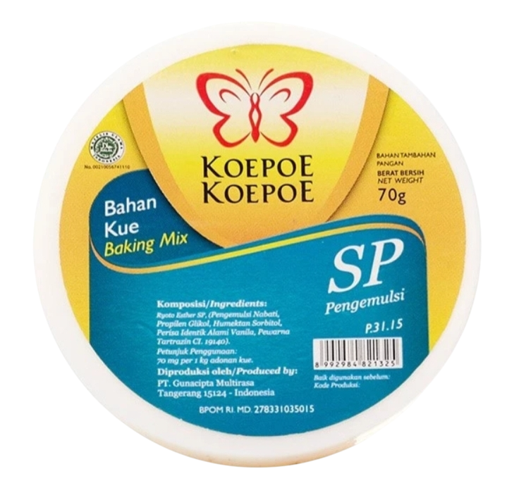 Koepoe-Koepoe Pengembang Kue SP 70 gr. Pengembang Kue SP dari Koepoe-Koepoe - 70 gr