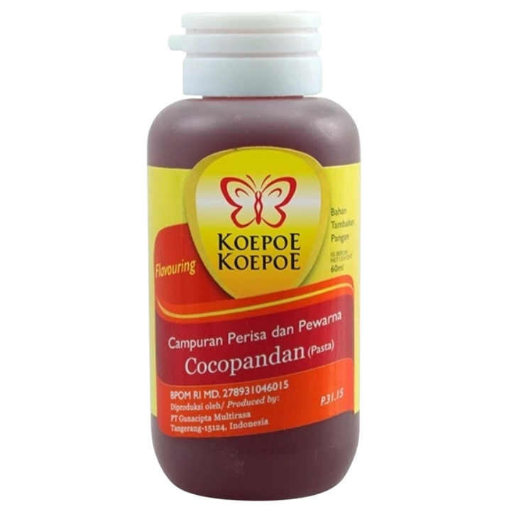 Koepoe-Koepoe Pasta Cocopandan 60 ml. كويبو-كوبوي كوكوباندان معجون 60 مل