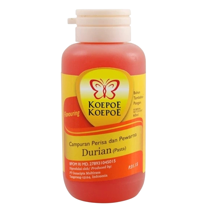 Koepoe-Koepoe Pasta Durian 60 ml. معجون الدوريان من كوبوي-كوبوي 60 مل