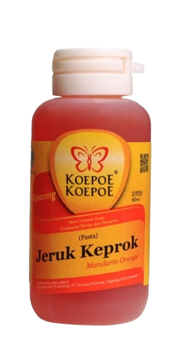Koepoe-Koepoe Pasta Jeruk Keprok 60 ml. Koepoe-Koepoe معجون البرتقال 60 مل