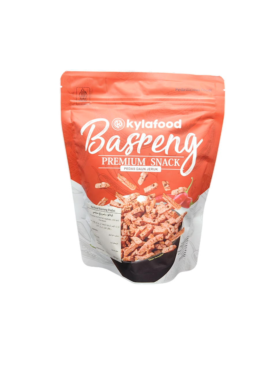 Kylafood Basreng Pedas 80gm. كيلافود سبايسي باسرينج 80 جم
