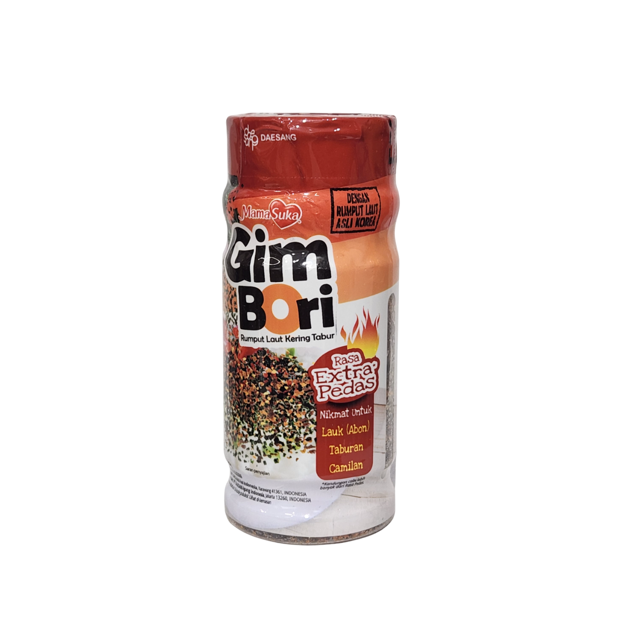 Mama Suka Gim Bori Rasa Extra Pedas 30g. ماما تحب نكهة جيم بوري الحارة للغاية 30 غرام