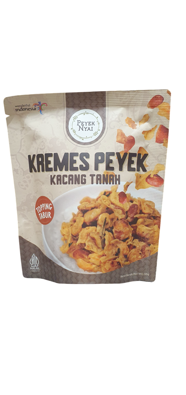 Peyek Nyai Kremes Peyek Kacang Tanah 50g
