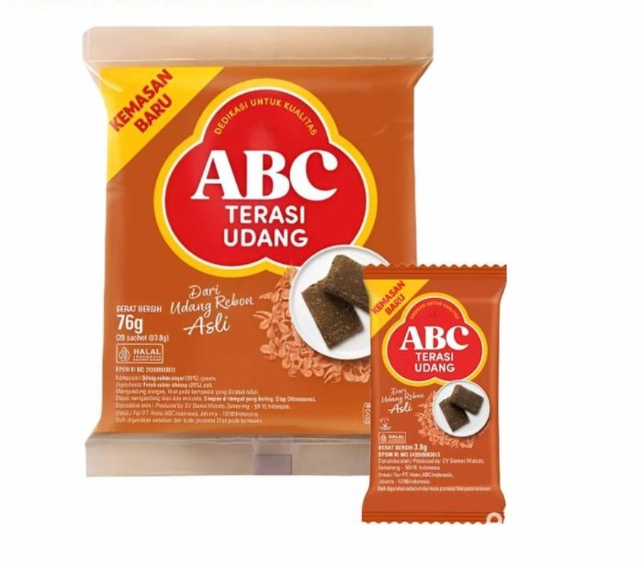 ABC Terasi Udang 20x3.8g