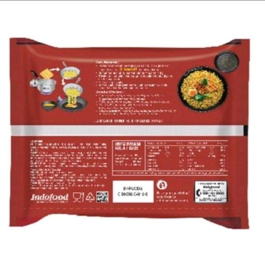 INDOMIE PREMIUM COLLECTION MI KERITING RASA AYAM 90GM. إندومي بريميوم كوليكشن، نودلز مجعدة بنكهة الدجاج، 90 غرام