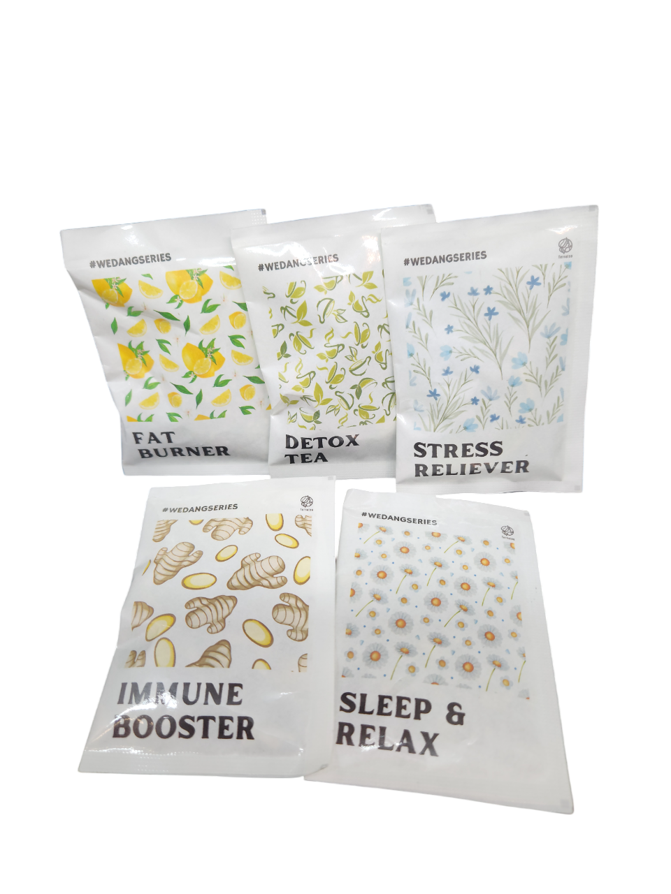 Ternatea Wedang Series, Teh Daun Lepas, kemasan 5 saset