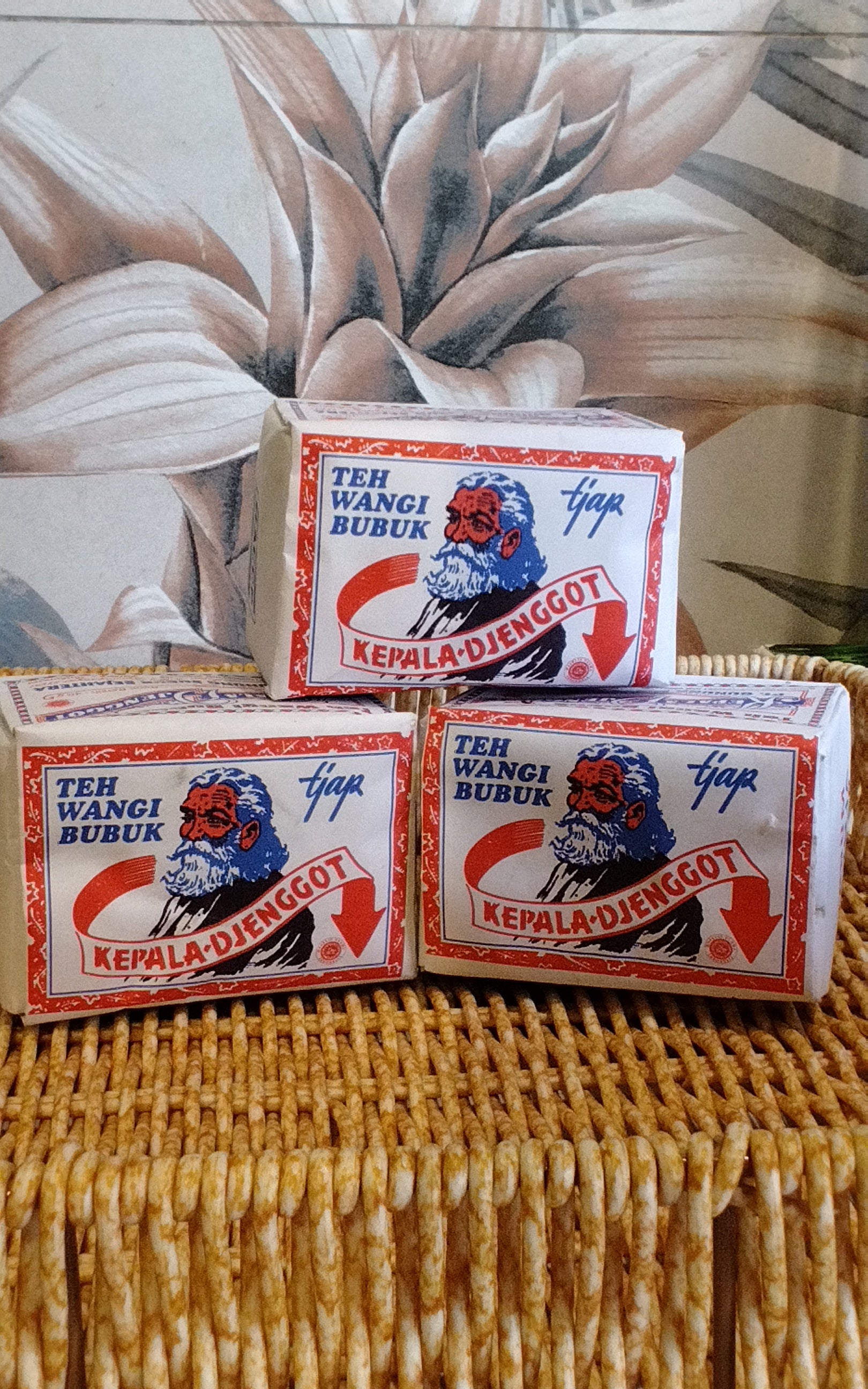 Kepala-Djenggot Teh Wangi Bubuk 40g. مسحوق شاي بيرد هيد العطري 40 غرام