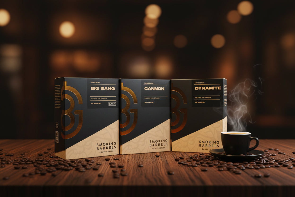 Smoking Barrels Craft Coffee Dynamite 250g