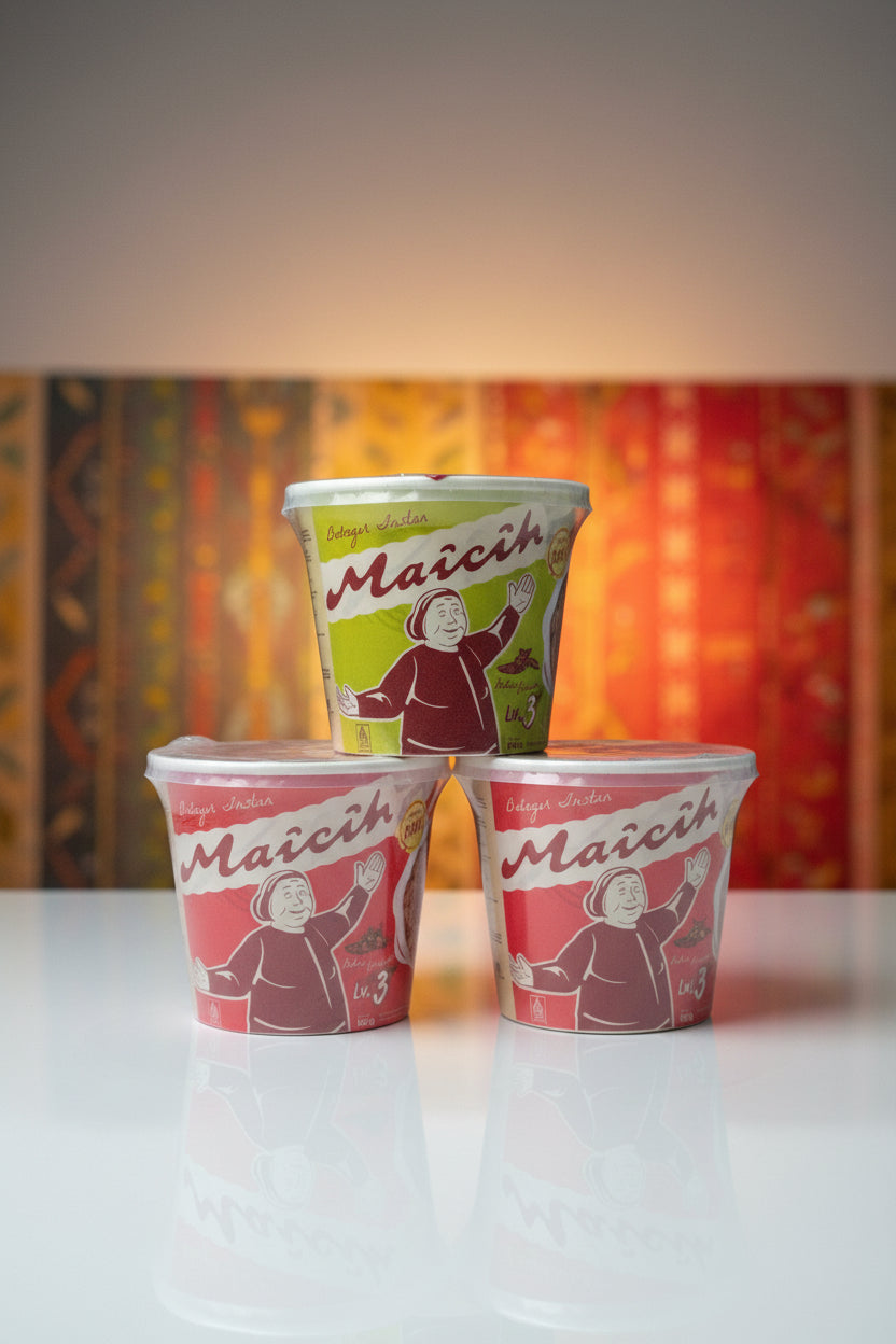 Maicih Batagor Kuah Cup Level 0 50gr. كأس مايسيه باتاجور كواه المستوى 0 50 جرام