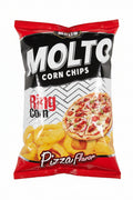 Molto Corn Chips Ring Pizza Flavour 40g