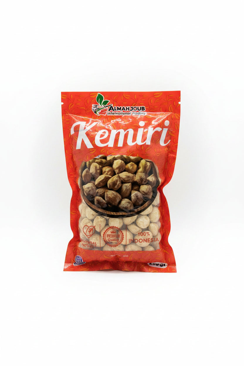 Marisco AlMahjoub Kemiri Candlenut 200g. ماريسكو المحجوب، جوز الكاندل، 200 غرام