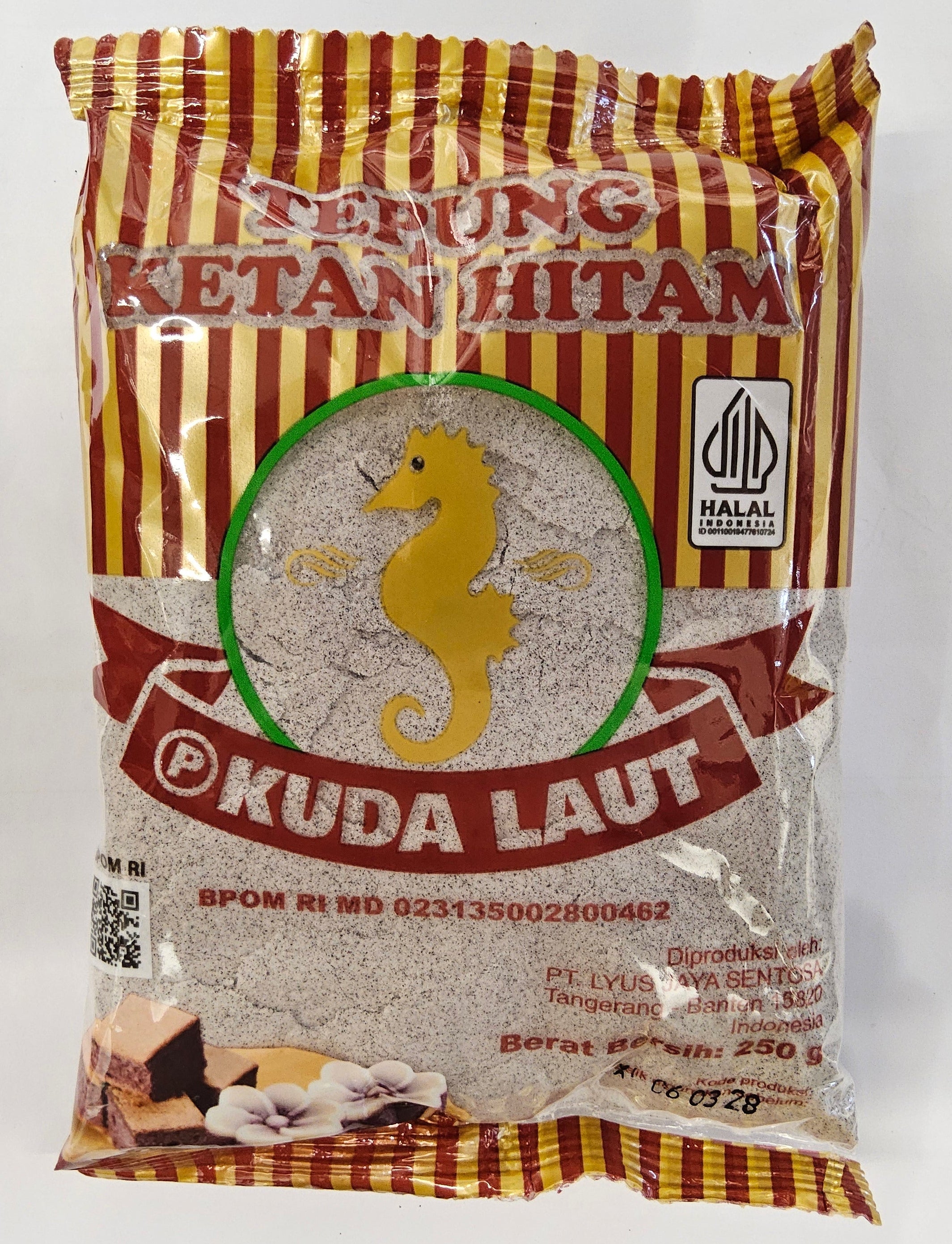Kuda Laut Tepung Ketan Hitam 250g