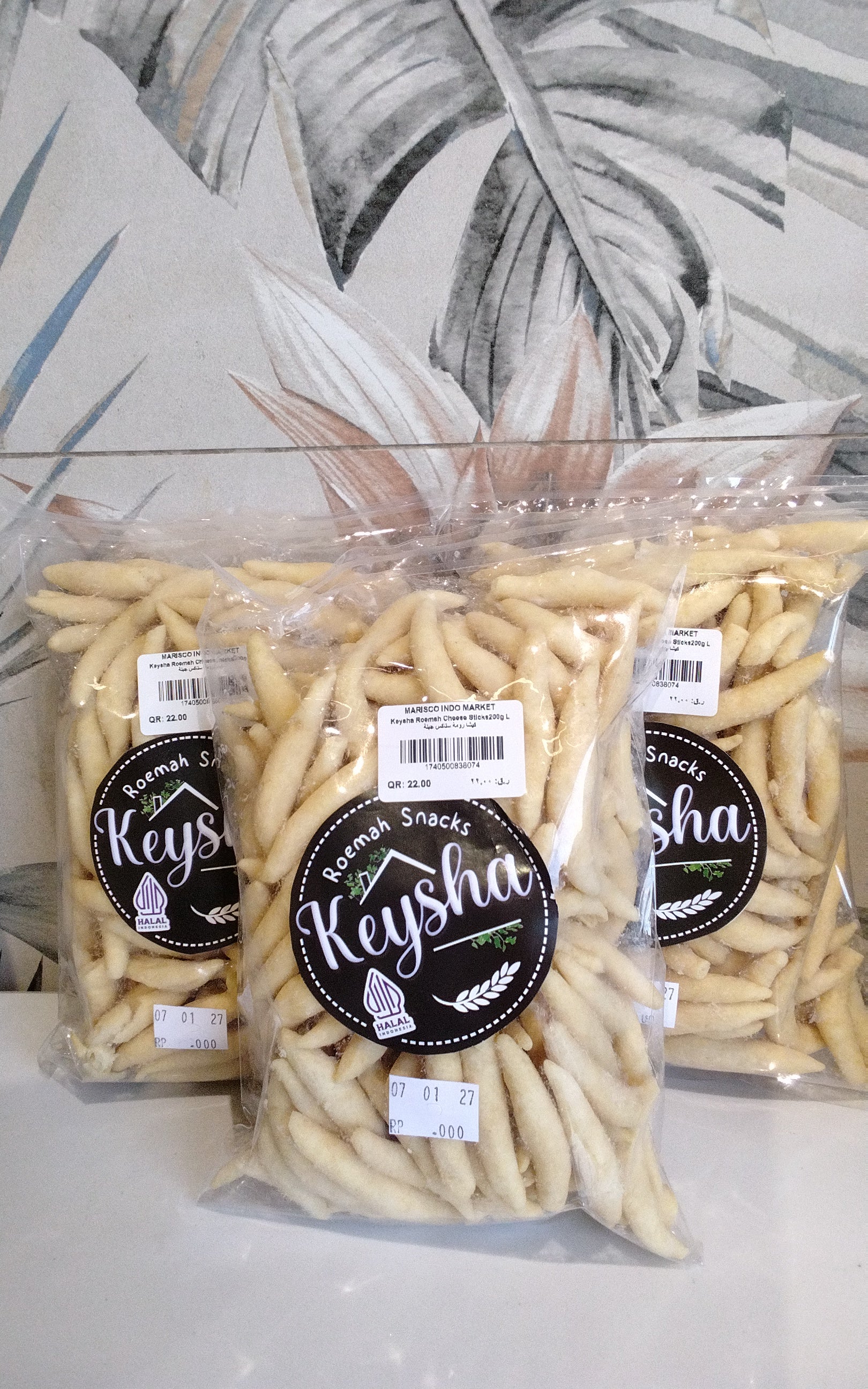 Keysha Roemah Cheese Sticks L. Stik Keju Keysha Roemah