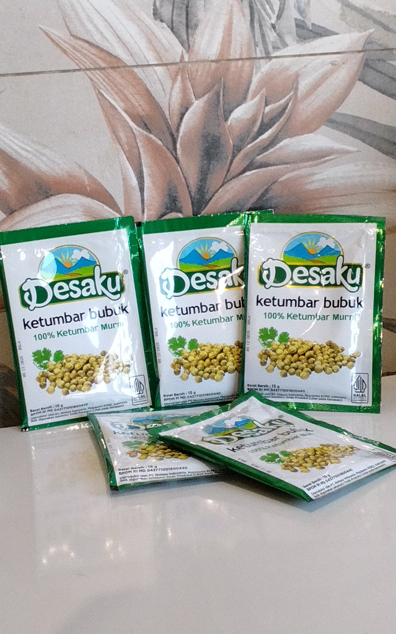 Desaku Ketumbar Bubuk 15gr. Coriander powder from My Village 15 grams