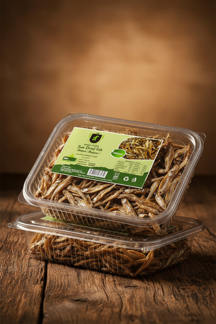 AF Sun Dried Fish Omena 200g. سمك أومينا المجفف بالشمس من إيه إف، 200 غرام