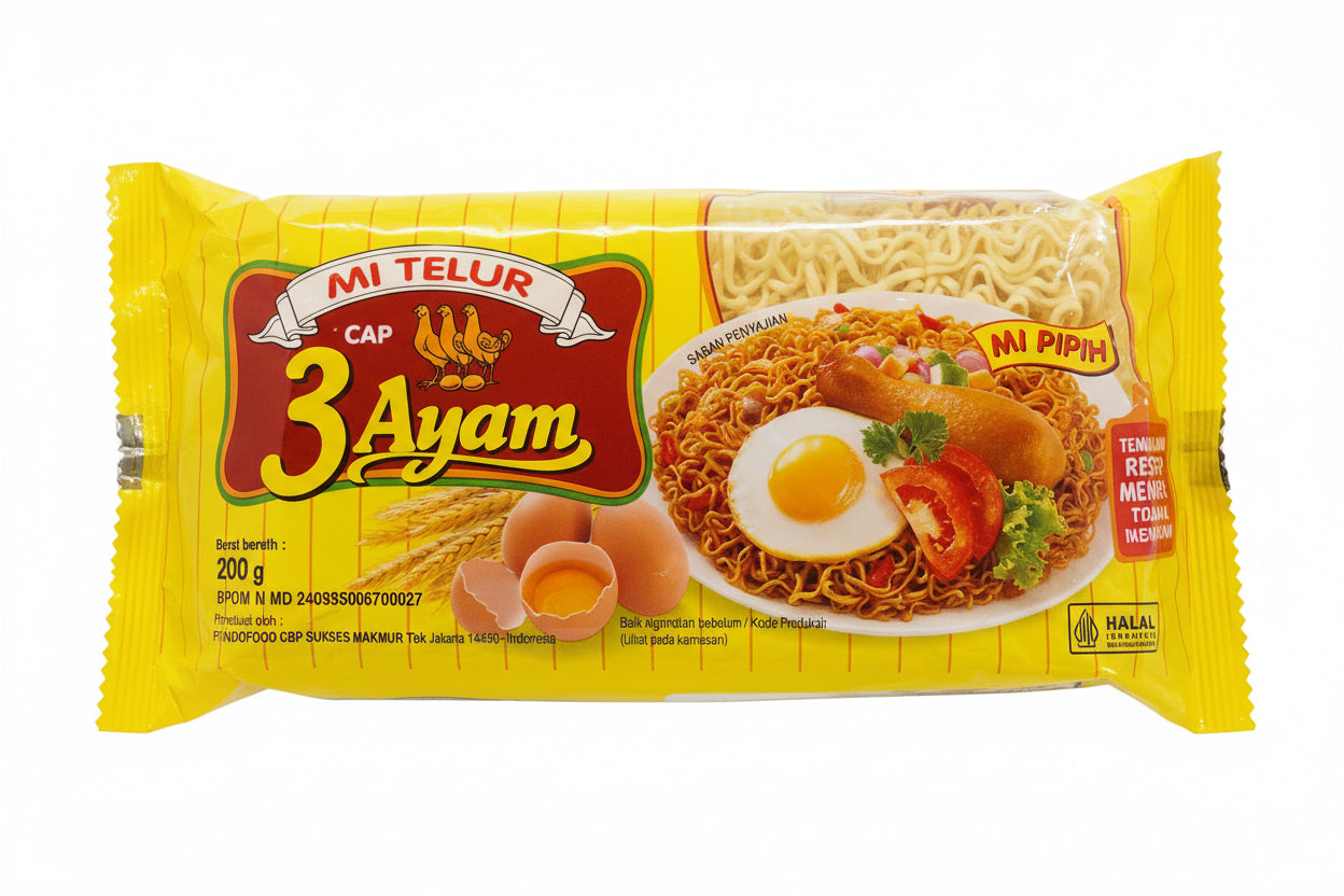 Mie Telor 3 Ayam 200 gr