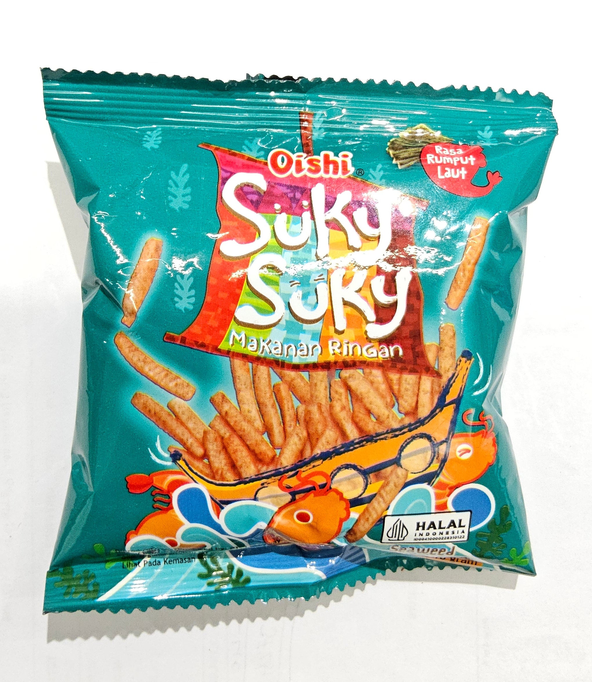 Oishy Suky Suky Seaweed Flavour 10g