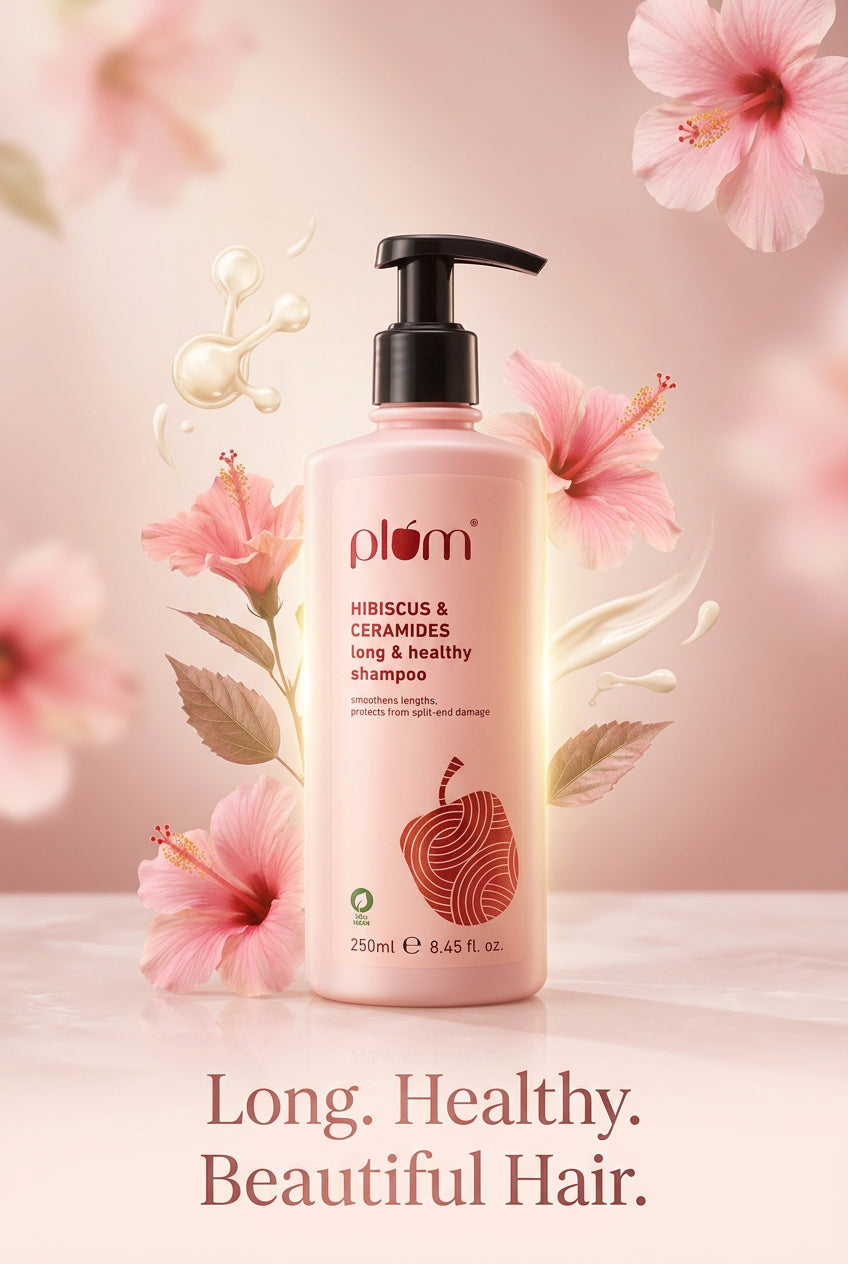 Plum Hibiscus & Ceramides Shampoo 250ml. شامبو بلوم بالكركديه والسيراميدات 250 مل
