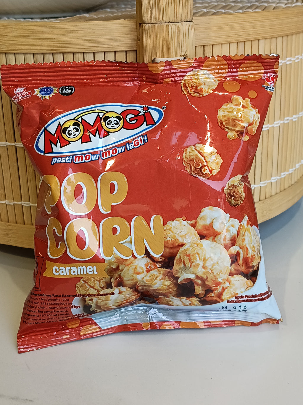 Momogi Popcorn Karamel 20gr