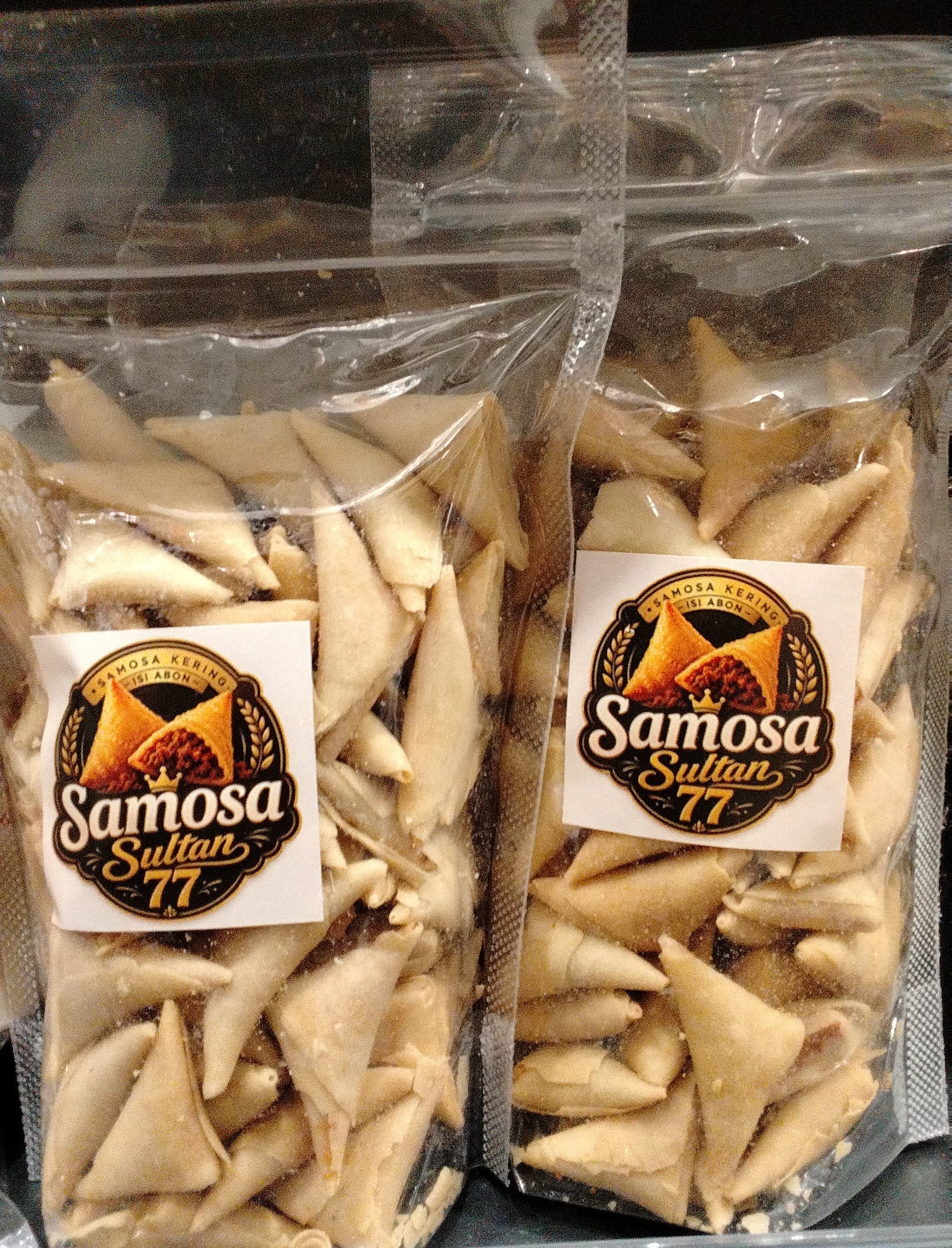 Nunus Keripik Samosa Sultan 77 250g. رقائق نونوس ساموسا 250 غرام