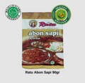 Queen Brand Cap Ratu Abon Sapi 90g. Abon sapi merk Queen, 90 gram