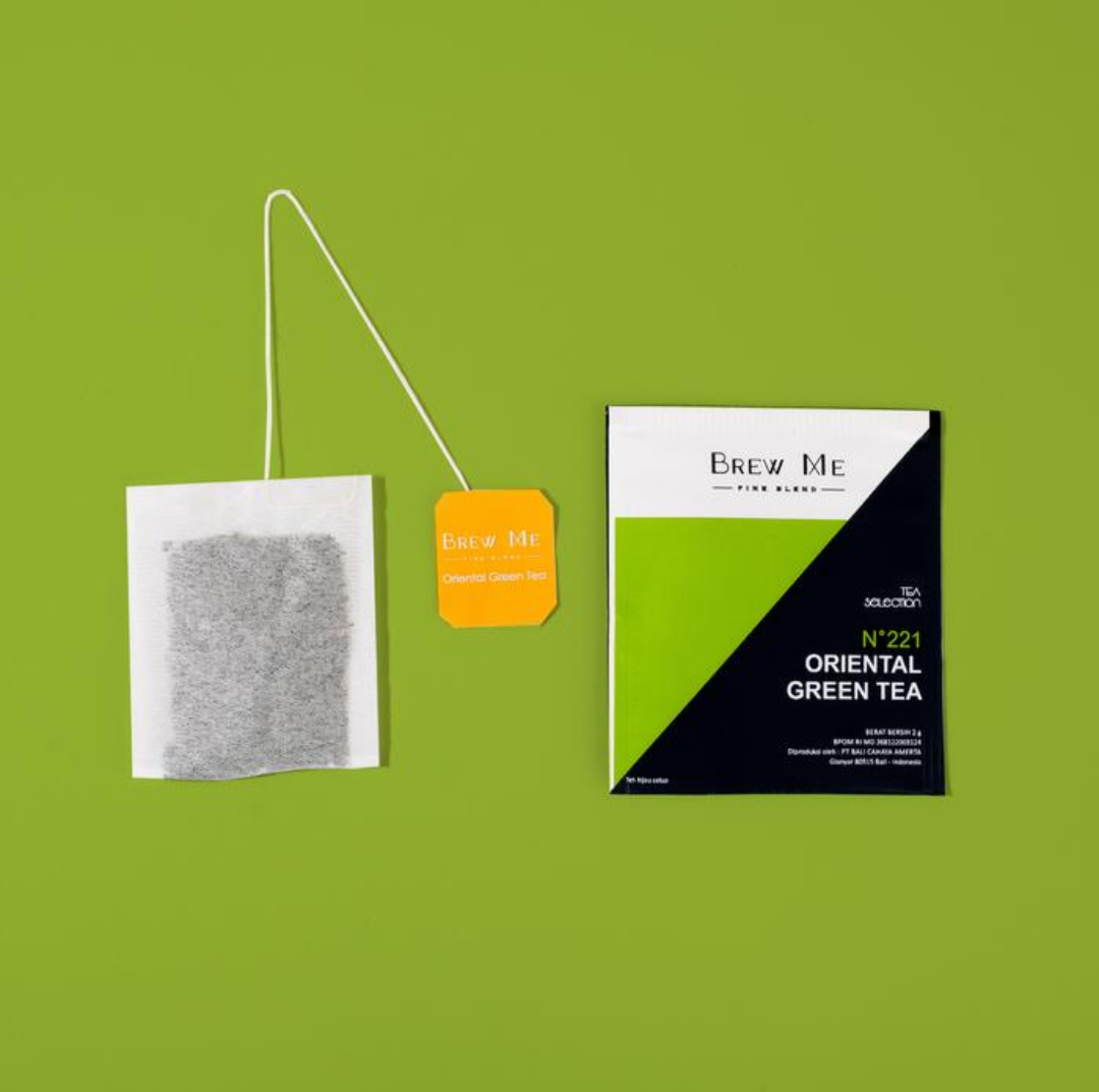 Brew Me Tea Tea Bag Oriental Green Tea 2g