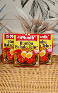 Munik Bumbu Balado Telor 150g. مونيك بهارات بالادو للبيض 150 جرام