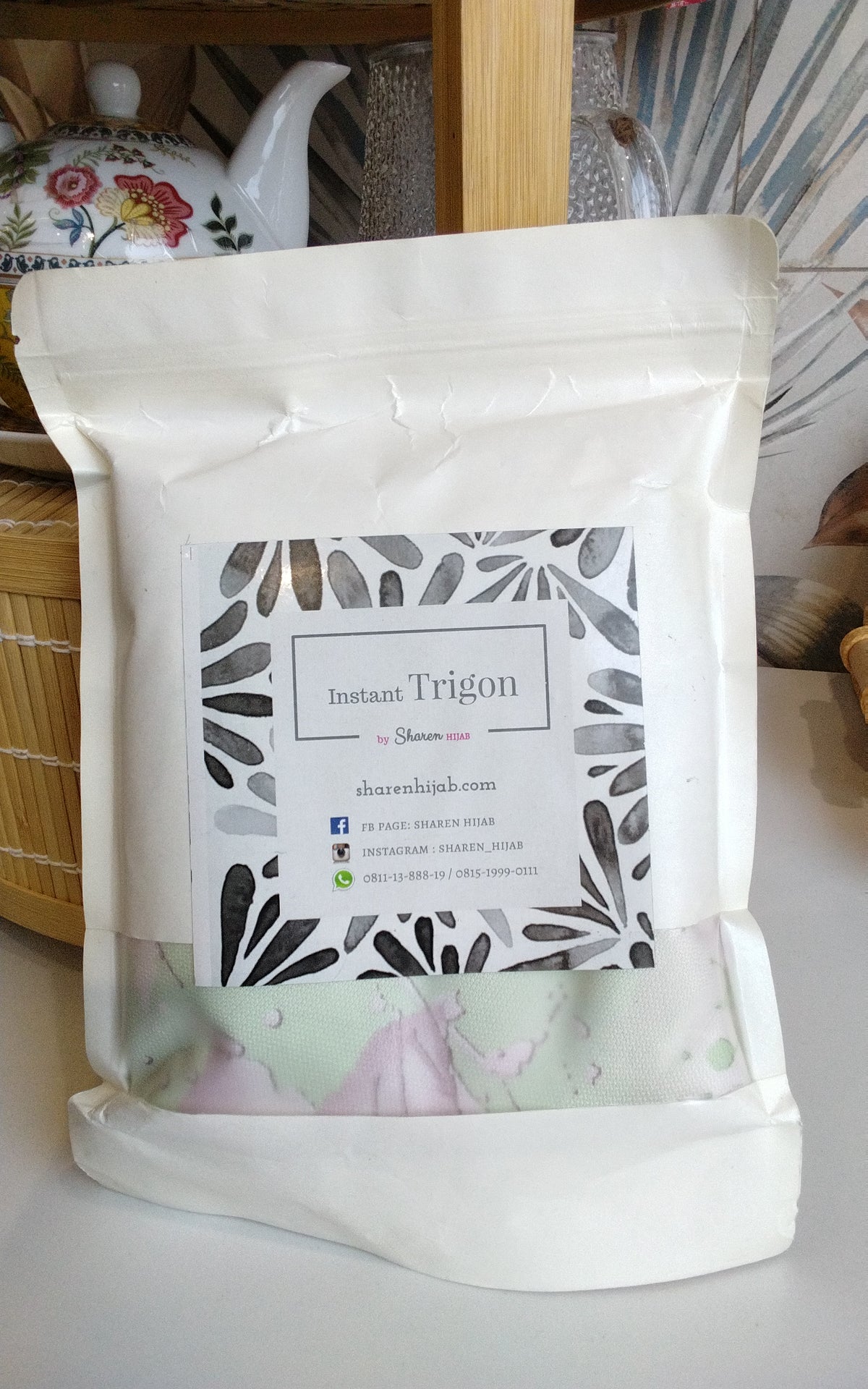 Instant Trigon Sharen Hijab.حجاب فوري من تريجون شارين