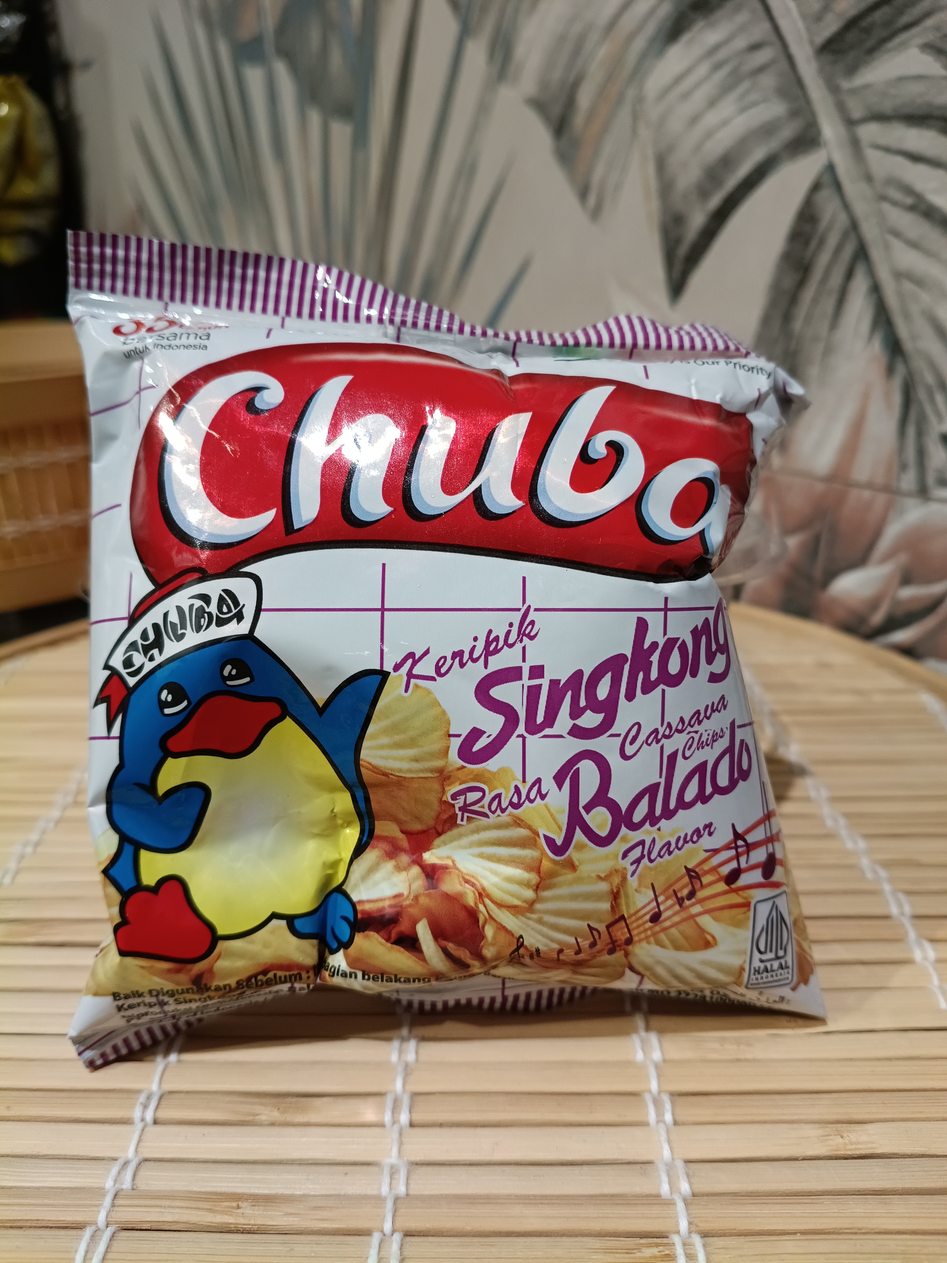Chuba Keripik Singkong Balado 12gr. تشوبا بالادو رقائق الكسافا 12 جرام