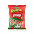 Al Gam'ah Kerupuk Mawar Warnawarni 200g. مقرمشات الورد الملونة من الغمة 200 غرام