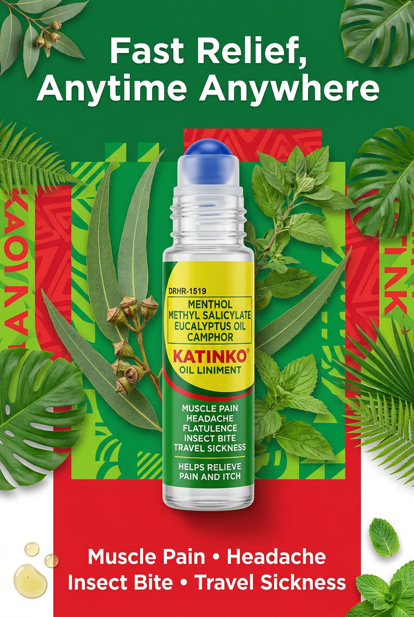 Katinko Liniment Oil Roll On 10ml. Katinko Liniment Oil Roll On 10ml