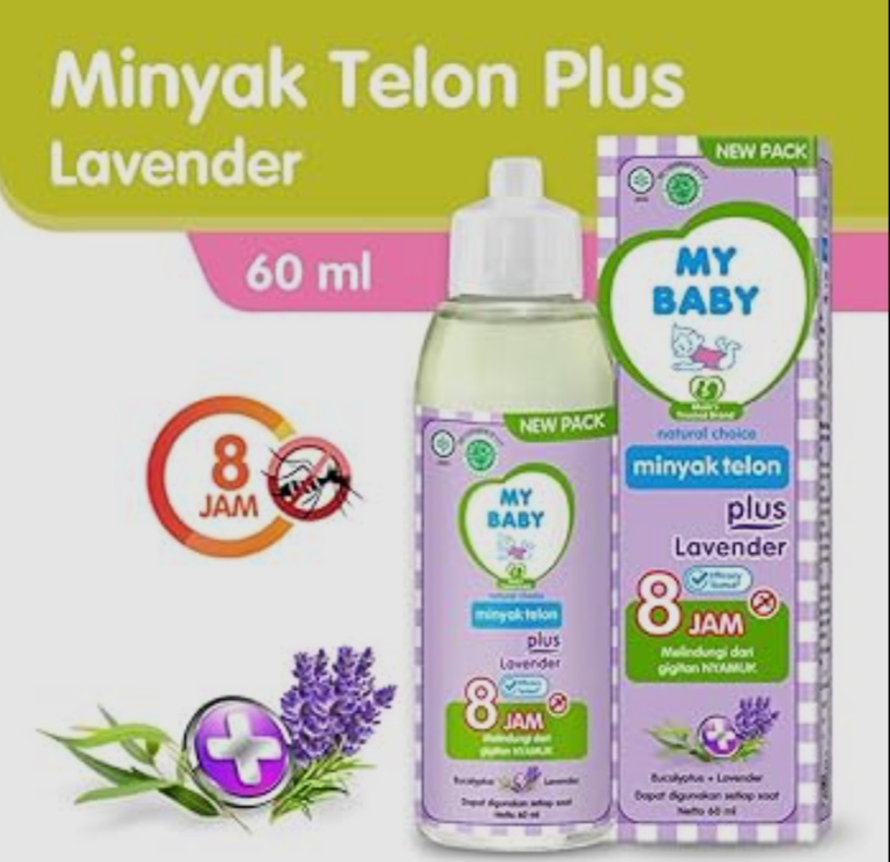 My Baby Minyak Telon Lavender 60ml