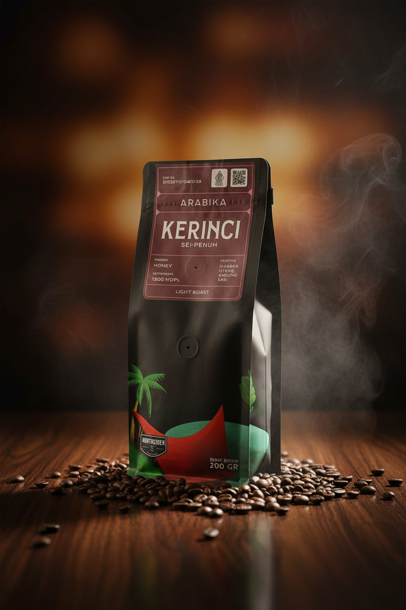 Northsider Arabika Kerinci Sei-Penuh Light Roast 200g.نورثسيدر أرابيكا كيرنسي سي بينوه مشوي خفيف 200 جرام