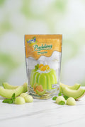 Nutrijell Pudding Susu Rasa Melon 145g. نوتريجيل بودنغ الحليب بالبطيخ 145 جرام