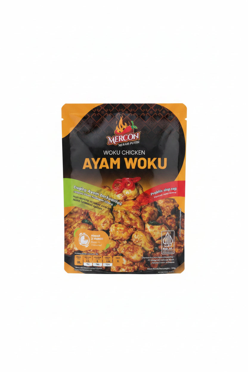 Mercon Ayam Woku 150g. أيام ووكو حار 150 غرام