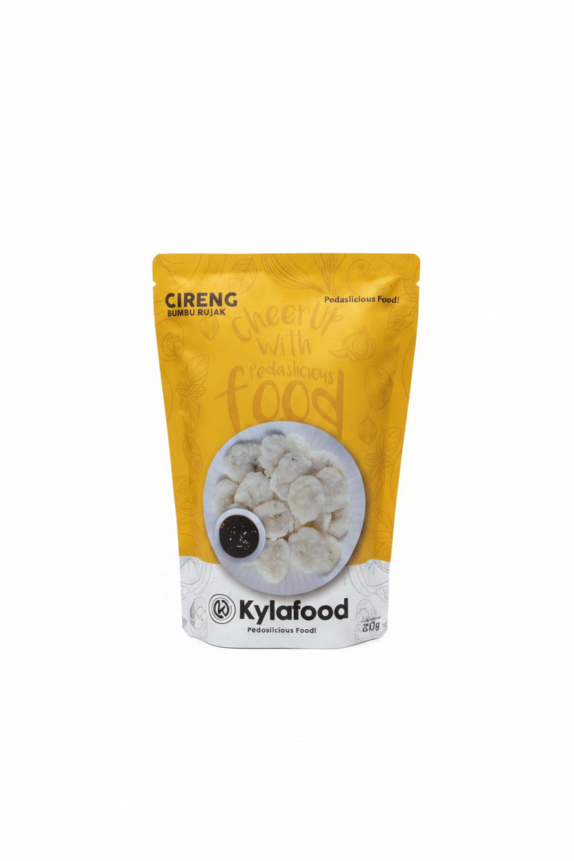 Kylafood Cireng Bumbu Rujak 251g. توابل كيلافود سيرنج روجاك 251 جرام