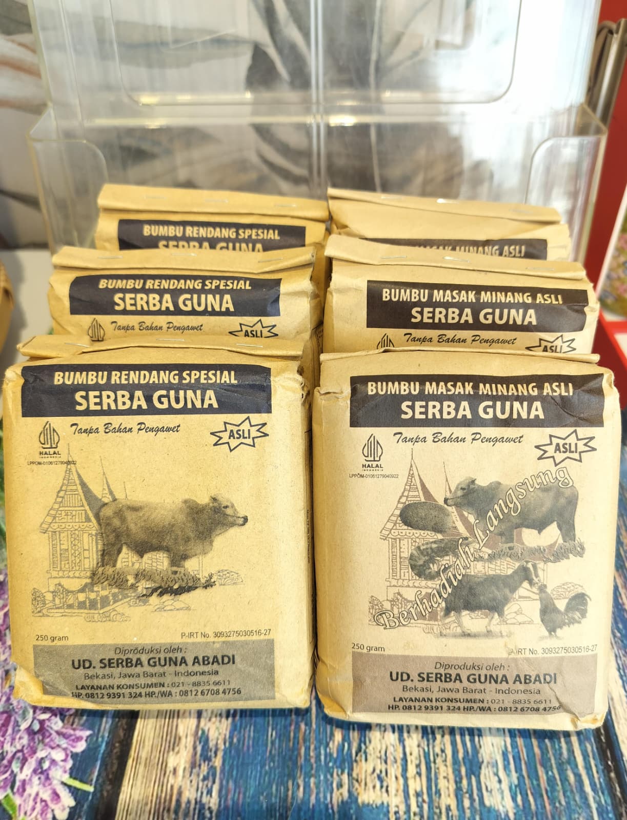 Bumbu Masak Serbaguna- Rendang 250gr. معجون طهي متعدد الاستخدامات – رندانغ 250 جم