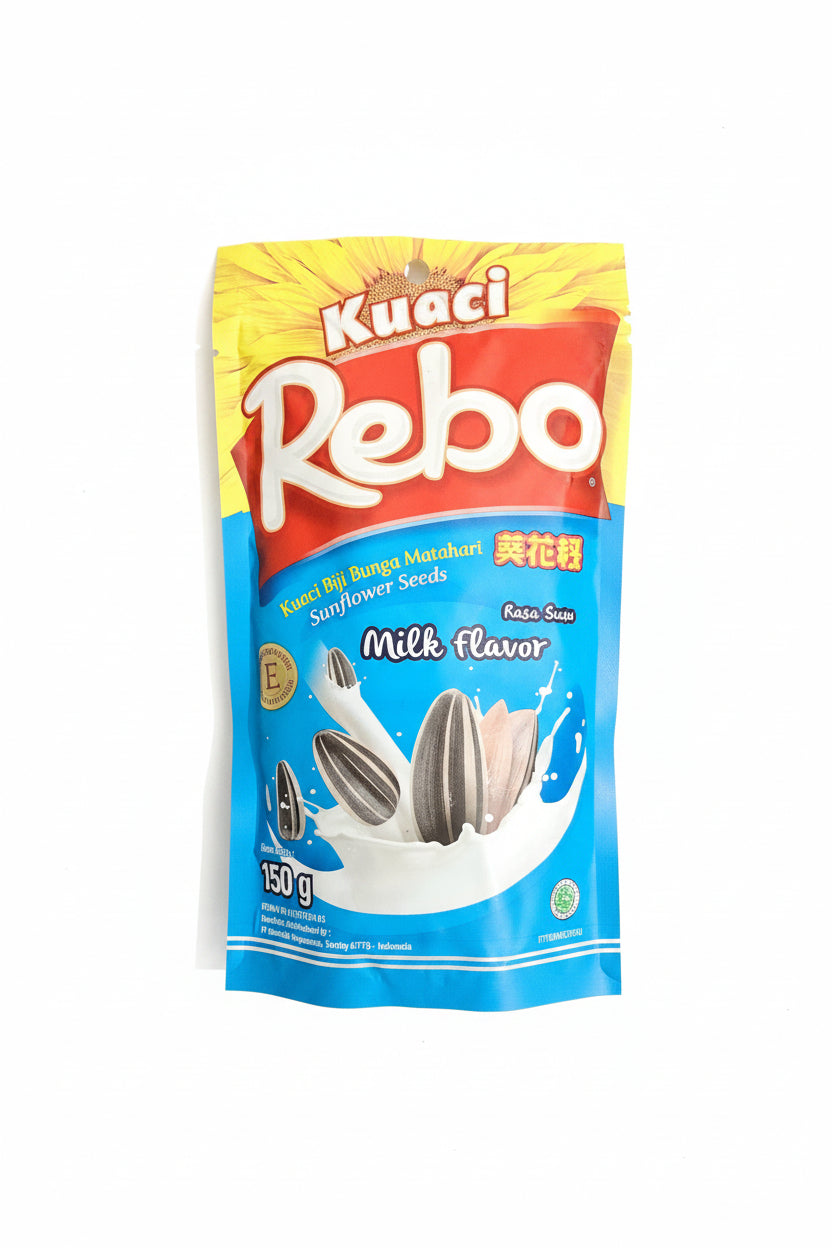Kuaci Rebo Milk 150 gr