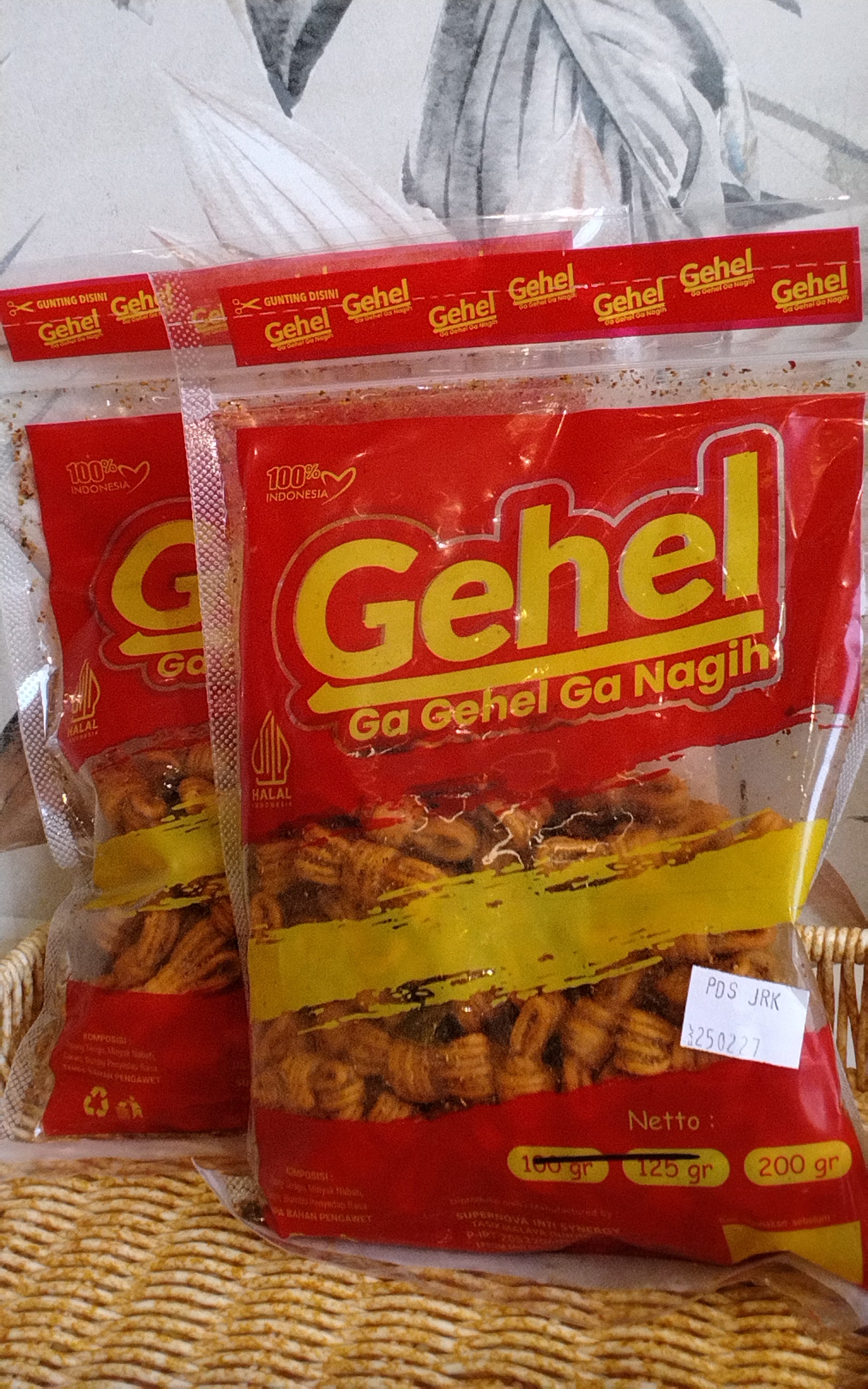 Trinil - Gehel Mie Gulung 200g